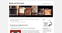 Desktop Screenshot of booksandcurriculum.com